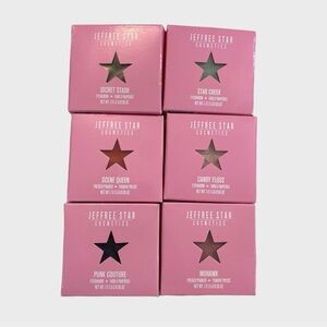 Jeffree Star NEW Set of 6 Artistry Singles Eyeshadows New in Box